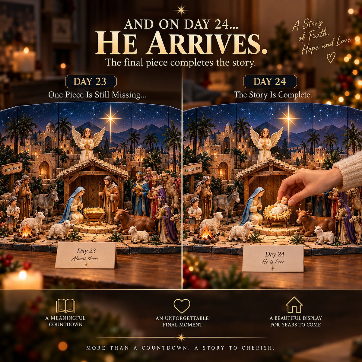 🔥No way!last 3 days!24 Days to Bethlehem — Build the Story. One Day at a Time.