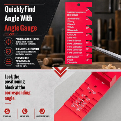 Adjustable Chisel Sharpening Jig 🔥 Precision Honing Guide for Perfect Edges