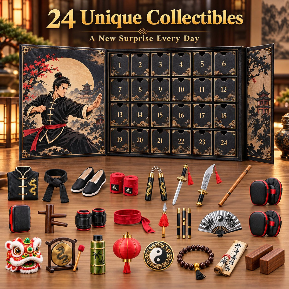 🥋 Daily Kung Fu Unboxing: 24 Days of Martial Mystery