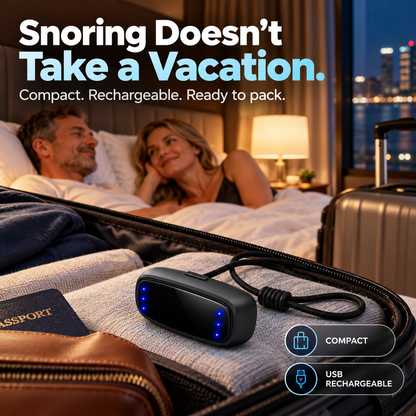 💤 Limited Time Offer😴 Smart Throat Pulse Massager✨ Snoring Relief & Better Sleep