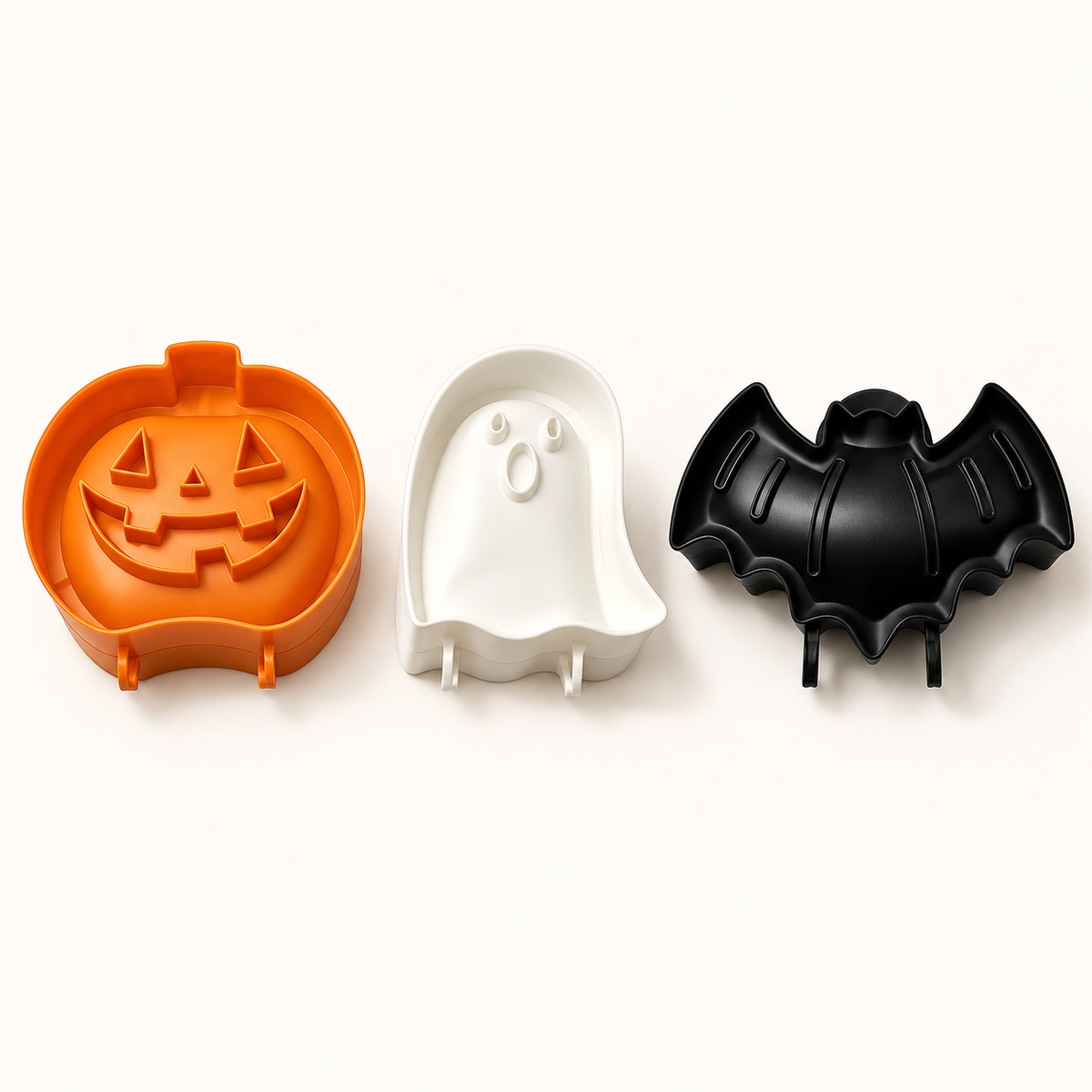 🎃 3-Pack Halloween Hand Pie Molds – Pumpkin, Ghost & Bat Press & Seal Pie Makers