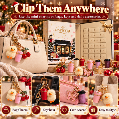 🎁 50% OFF Christmas Mystery Charm Advent Calendar – 24 Days of Surprises ✨