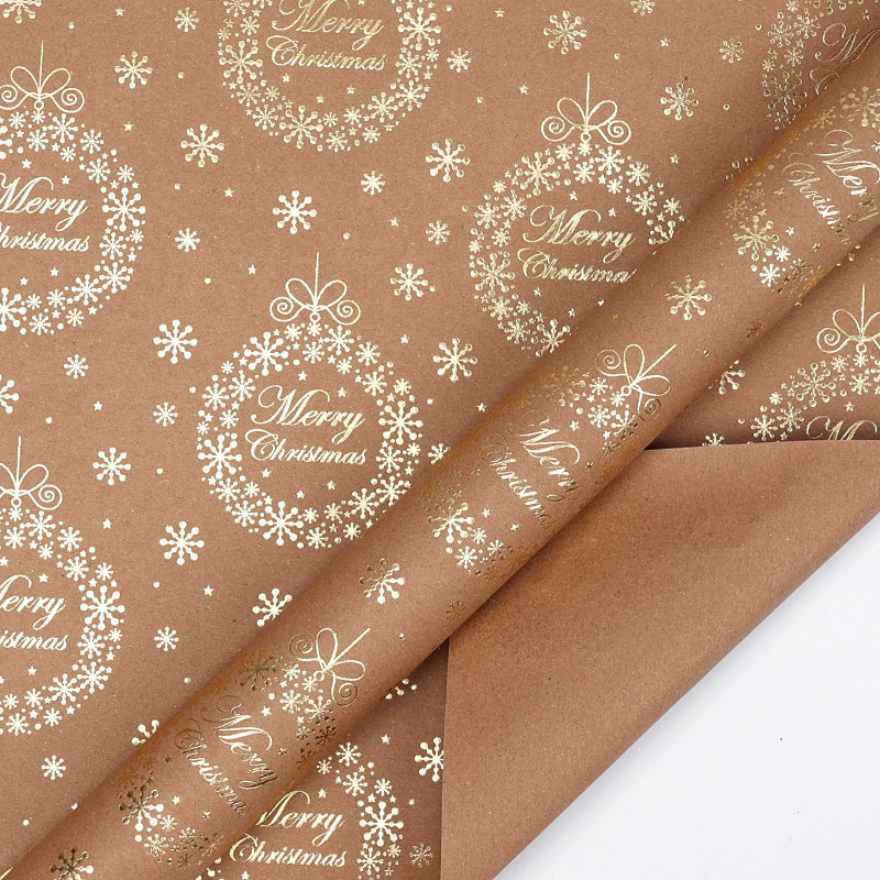 🎄 Vintage Christmas Wrapping Paper Roll – Festive Holiday Gift Wrap