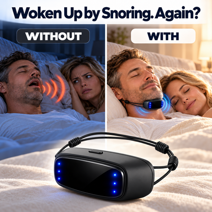 💤 Limited Time Offer😴 Smart Throat Pulse Massager✨ Snoring Relief & Better Sleep
