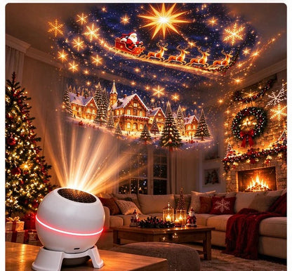 🎄Last Day 45% OFF🎅 Christmas Magic Projection Light – Bring Holiday Scenes to Life